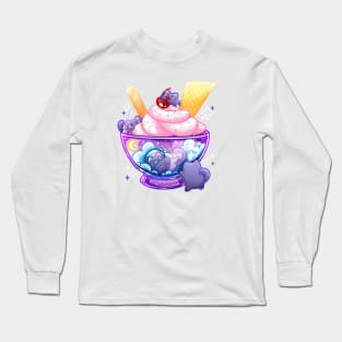 Cosmic Cat Ice Cream Long Sleeve T-Shirt